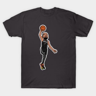 Kevin Durant Cartoon Style T-Shirt